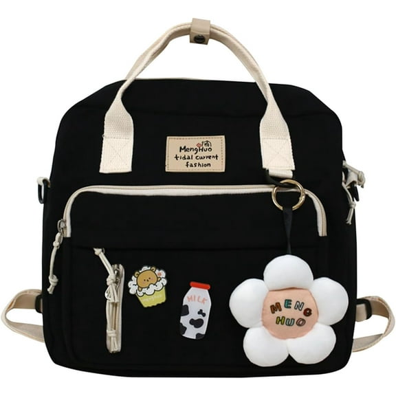 Cute Messenger Bag, Kawaii Backpack Japanese Crossbody Bag Aesthetic Bag Ita Bag with Kawaii Accessories