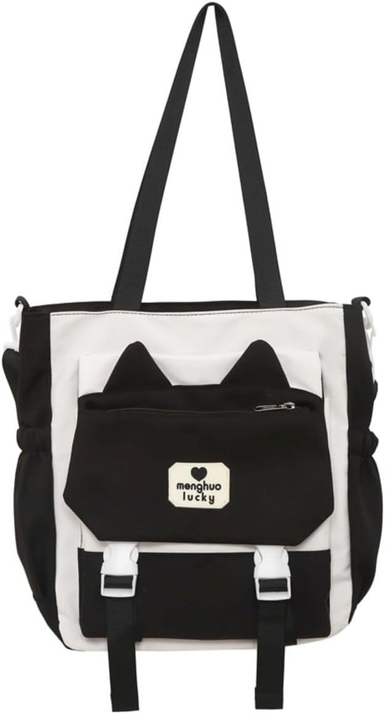 JUYGO Cute Messenger Bag Kawaii Bear Crossbody Bag for Women Aesthetic Bag Ita Bag Tote Bag