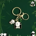 thumbnail image 1 of Cute Metal Keychain with Creative Patterns, Lightweight Alloy Key Ring for Daily Use, Decorative Pendant for Keys, Backpacks and Gift Giving for Friends(B), 1 of 6