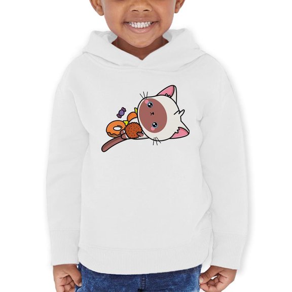 Cute Mewmmy W Candy Hoodie Toddler -Image by Shutterstock,  4 Toddler