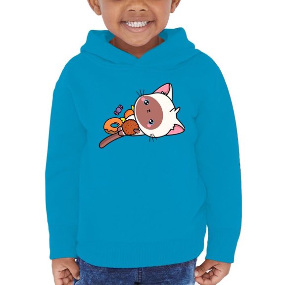 Cute Mewmmy W Candy Hoodie Toddler -Image by Shutterstock,  5 Toddler