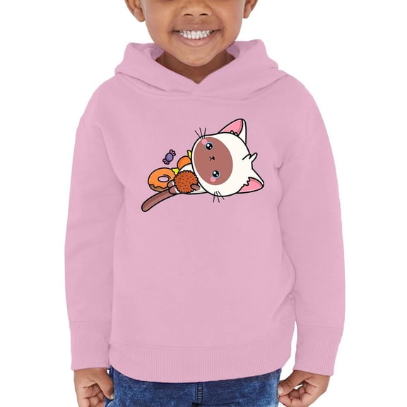 Cute Mewmmy W Candy Hoodie Toddler -Image by Shutterstock, 5 Toddler