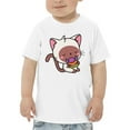 thumbnail image 1 of Cute Mewmmy With Candy T-Shirt Toddler -Image by Shutterstock,  2 Toddler, 1 of 4