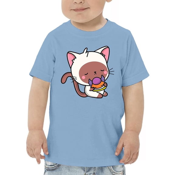 Cute Mewmmy With Candy T-Shirt Toddler -Image by Shutterstock,  2 Toddler