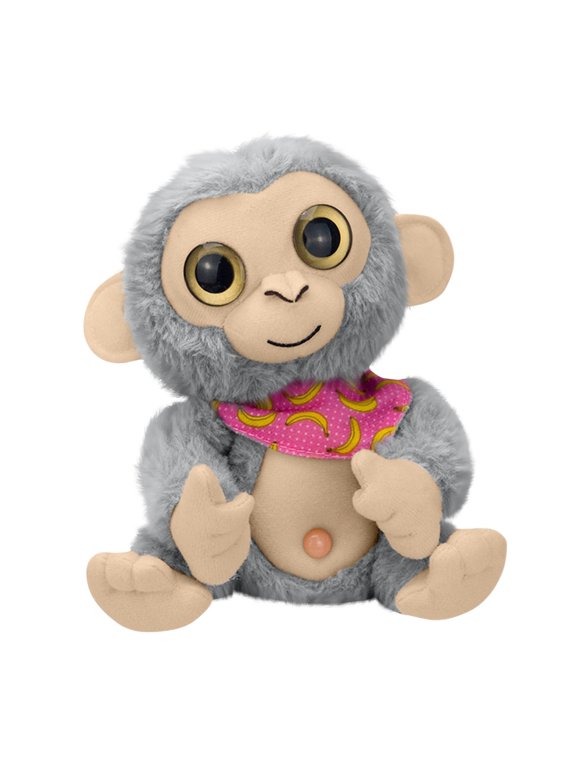 Cute Mimicry Pet Talking Monkey Plush Toy, Interactive Electronic Toy With Voice Mimicry Function, Perfect Gift For Kids And S To Reduce Screen Time