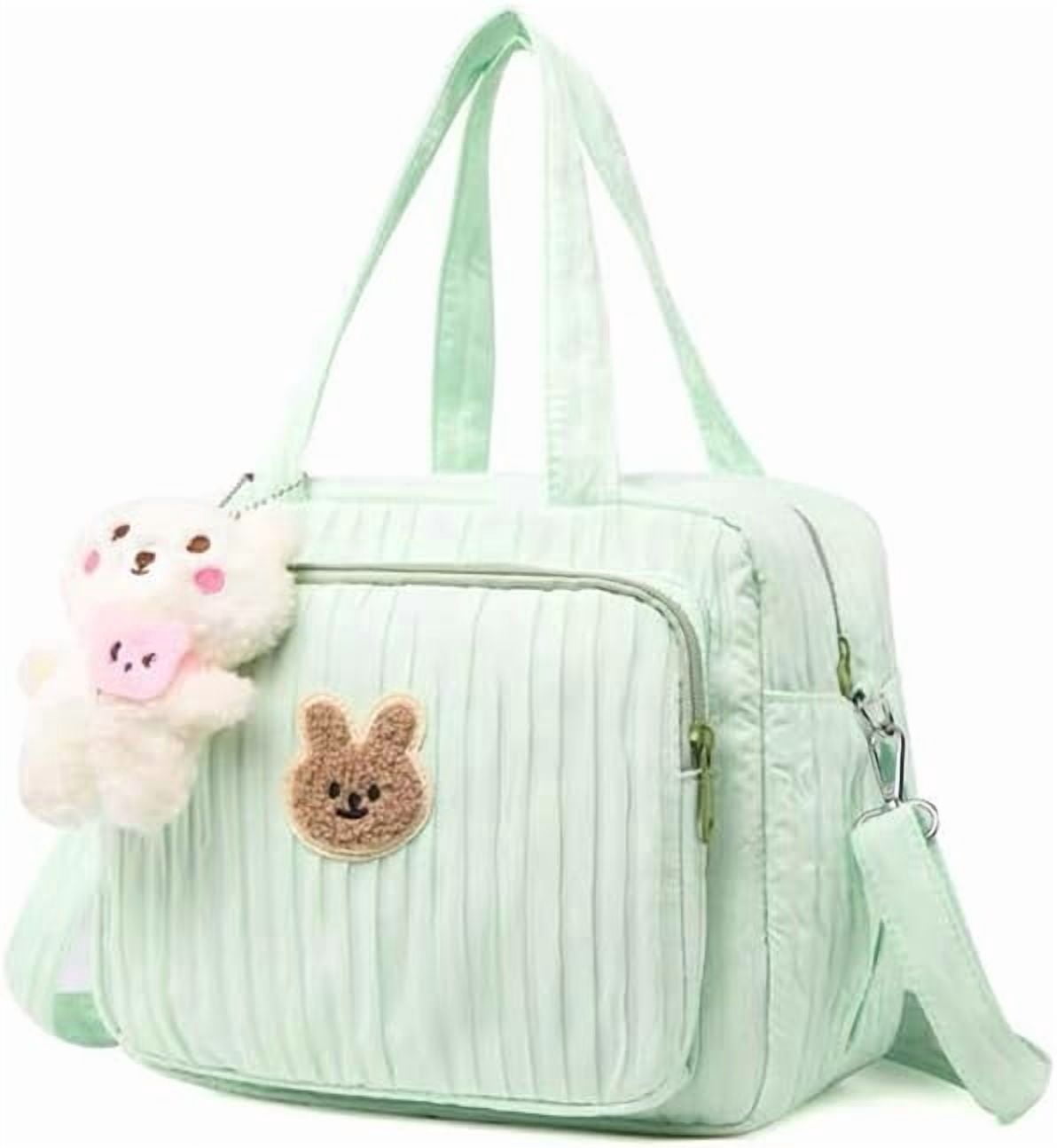 Cute Mini Diaper Bag Tote, Maternity Travel Nappy Messenger Bag, Small boby Baby Bags for Every Stylish Girls