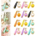 thumbnail image 1 of Cute Mini Dumpling Keychain – 6/12 Pack Soft & Squeezable Charm for Fun, Stress-Relief, Portable Keychain Accessory, 1 of 9
