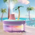 thumbnail image 1 of Cute Mini Humidifier Coconut Tree Desktop Humidifiers for Bedroom Portable Small Cool Mist Humidification for Home, 1 of 7