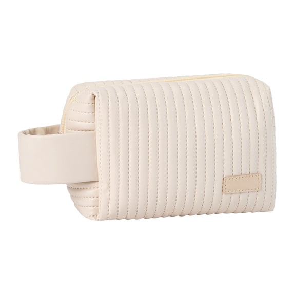 Cute Makeup Bag Mini Cosmetic Pouch for Women Handy Zipper Pouch Quilted Beauty Storage Solution