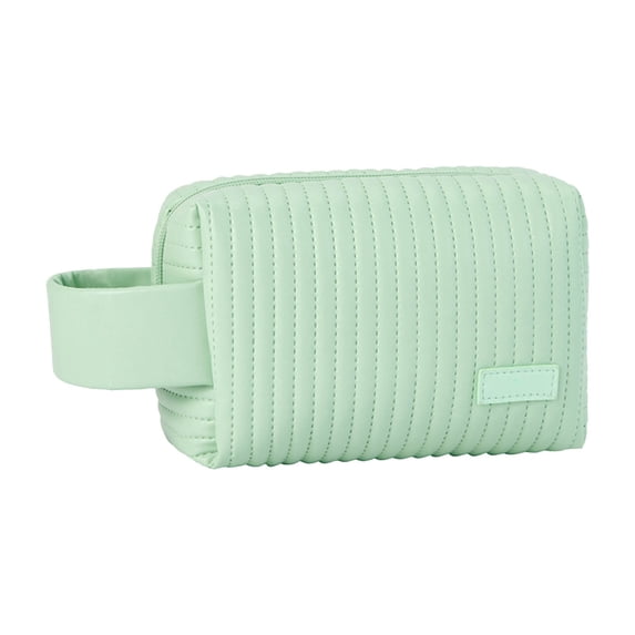 Cute Makeup Bag Mini Cosmetic Pouch Handy Zipper Pouch for Women Small Quilted Beauty Storage Solution