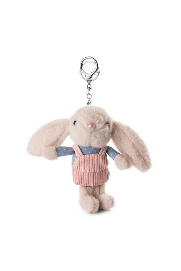 Overalls Bunny Phone Chain Korean Punk Cute Keychain Y2K Fashion Jewelry Cute Keychain Dolls Pendant Accessories Gift
