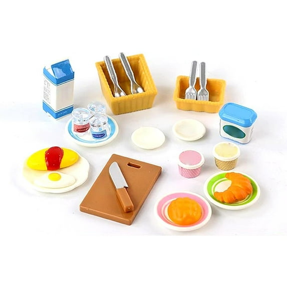 Cute Miniature Furniture Accessory Kids Toys Kitchen Cooking Things Gift Hot Y0