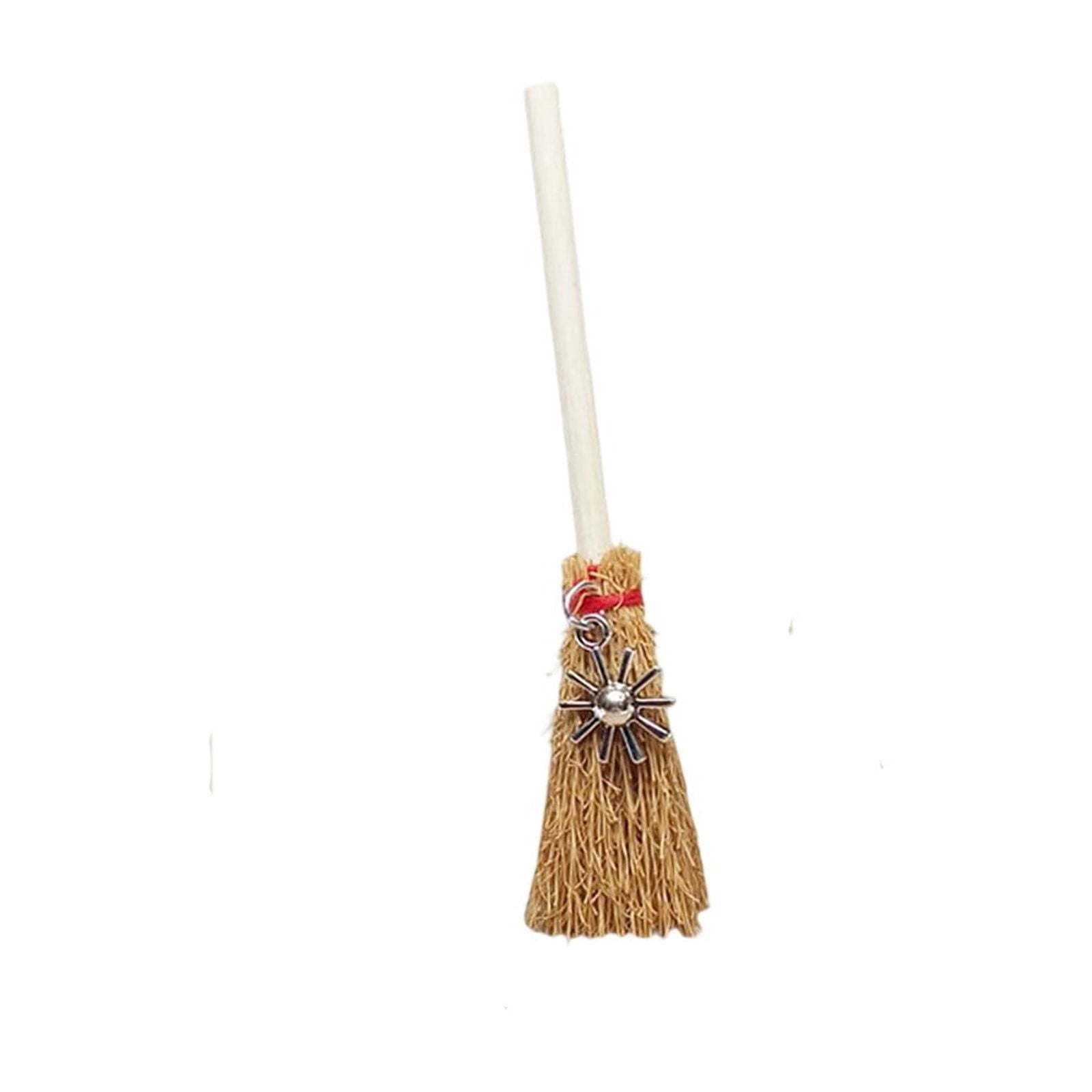 Broom Stack Cute Miniature Witch Broomstick Small Dollhouse Props With Pendant ...