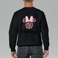 thumbnail image 1 of Cute Minni Mouse Leopard Sweatshirt, Stylish Shirt, for men & women, up to size 5XL., 1 of 3