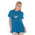 thumbnail image 1 of Cute Missouri Show Me State Eagle Women's Graphic T Shirt Tees Brisco Brands 2X, 1 of 6
