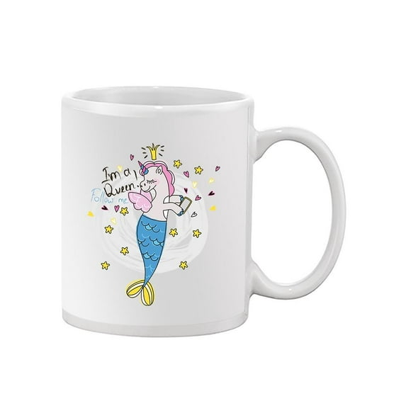 Cute Modern Fairy Unicorn Mug Unisex's -Image by Shutterstock