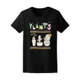 thumbnail image 1 of Cute Modern Trendy Cactus Plants T-Shirt Women -Image by Shutterstock, Female Small, 1 of 2