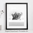 thumbnail image 1 of Cute Mom And Baby Koala Art, Koala, Animal Lover Gift, Bathroom Wall Art, Whimsical Bathroom Art Wall Art, Modern Wall Decor, 12x18 UNFRAMED, 1 of 2