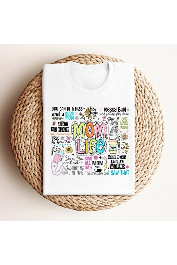 Cute Mom Life Shirt For Mother Birthday and Mothers days, Tired Mom Club Tee, Chaos Coordinator Shirt, Motherhood Life Tee, Cool and Busy Mom61 Tshirt All Size S-5XL