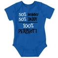 thumbnail image 1 of Cute Mommy and Daddy are Perfect Romper Boys or Girls Infant Baby Brisco Brands 24M, 1 of 1