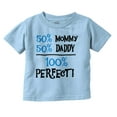 thumbnail image 1 of Cute Mommy and Daddy are Perfect Toddler Boy Girl T Shirt Infant Toddler Brisco Brands 12M, 1 of 6