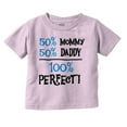 thumbnail image 1 of Cute Mommy and Daddy are Perfect Toddler Boy Girl T Shirt Infant Toddler Brisco Brands 2T, 1 of 6