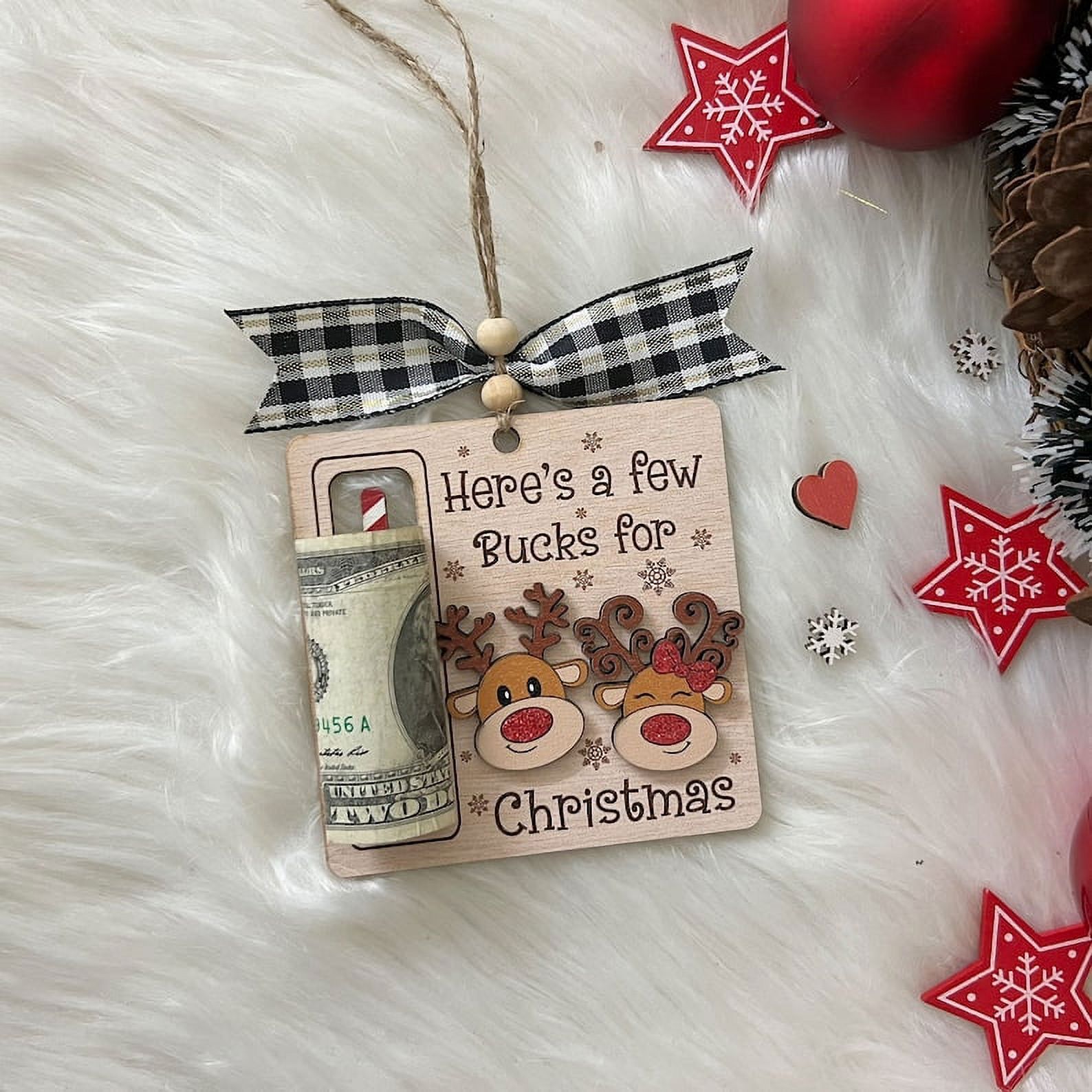 Cute Money Holder Christmas Ornament, Here’s A Few Bucks for Christmas