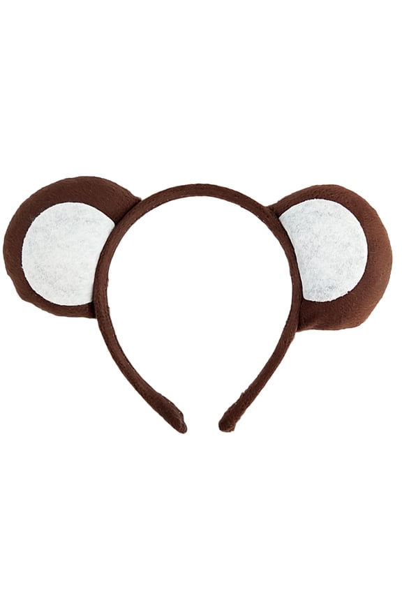 Cute Monkey Ears Hairband Cartoon Anti-slip Makeup Headdress Stage-performence Cartoon Hairband