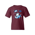 thumbnail image 1 of Cute Monkey In Airplane T-Shirt Juniors -Image by Shutterstock,  Small, 1 of 4