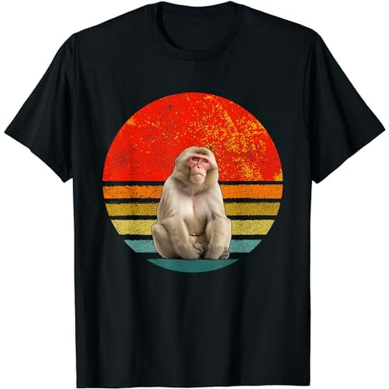 Cute monkey t shirts sales
