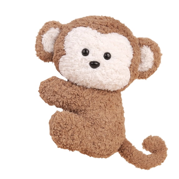 Cute Monkey Stuffed Animal Plush, 4.3 Inch Small Soft Plushie, Desk Ornament for Home Decor, Easter Basket Stuffers, Valentines Day Gifts, Car Decor, 1pcs F