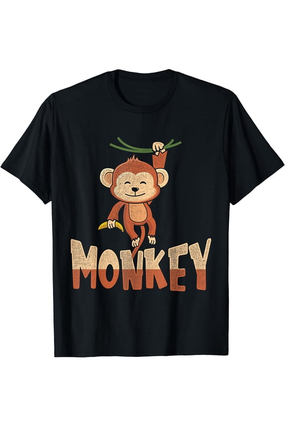 Cute Monkey T-Shirt