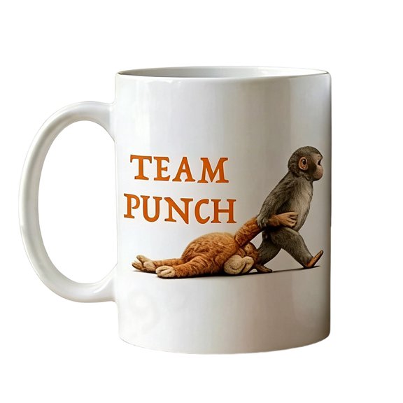 Cute Monkey With Orangutan Bear Design Ceramic Coffee Cup 11oz Animal Lover Gift Novelty Mug For Hot Beverages Monkey Gifts White 4 In