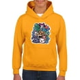 thumbnail image 1 of Cute Monster Animals Hoodie Juniors -Image by Shutterstock,  Small, 1 of 4