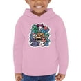 thumbnail image 1 of Cute Monster Animals Hoodie Toddler -Image by Shutterstock,  5 Toddler, 1 of 4