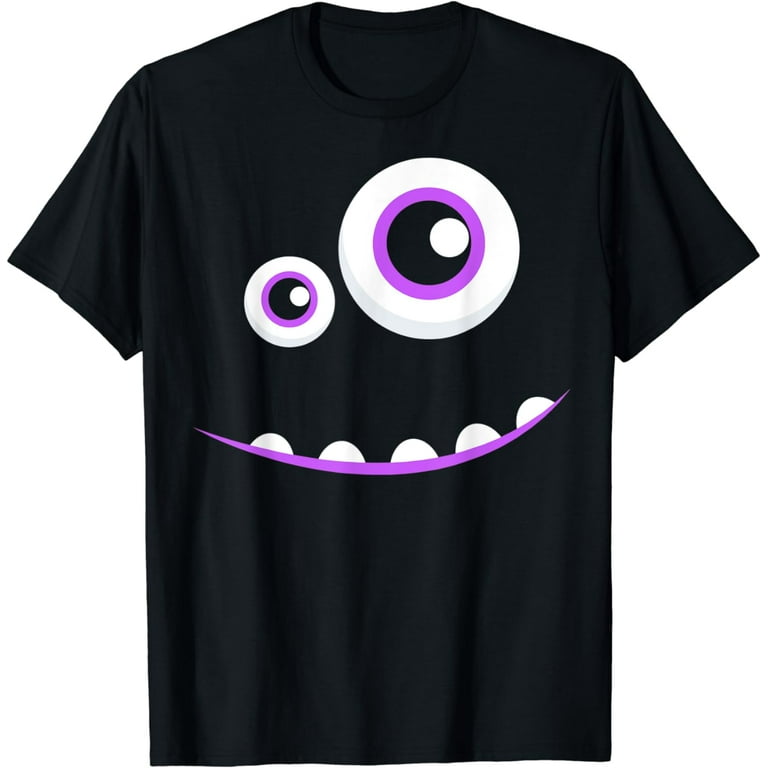 Monster Face Halloween T-Shirt - Cute Monster Costume