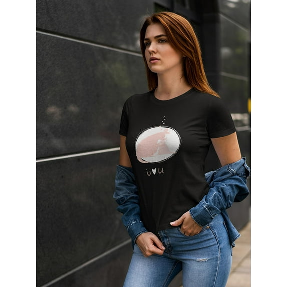 Cute Mother Kangaroo I Love You T-Shirt Women -Image by Shutterstock, Female XX-Large