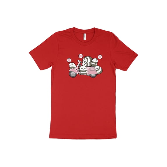 Cute Motorbike Rider Pandas Gift T-Shirt Tee Men Kids Women Tshirt Boys Girl Panda Lover Youth Girls Boys Gift Ideas Motorcycle Biker Rider