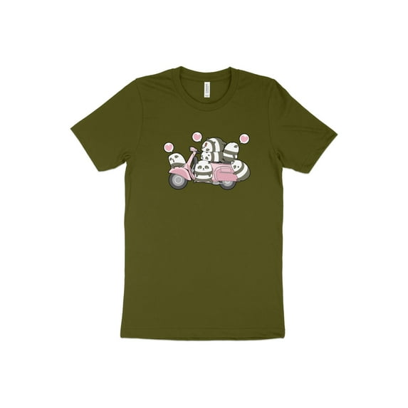 Cute Motorbike Rider Pandas Gift T-Shirt Tee Men Kids Women Tshirt Boys Girl Panda Lover Youth Girls Boys Gift Ideas Motorcycle Biker Rider