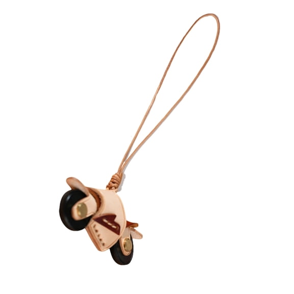 Cute Motorcycle Keychain Accessory Phone Charm Adornment For Bags And Backpacks