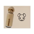 thumbnail image 1 of Cute Mouse Face Rubber Stamp for Scrapbooking Crafting Stamping - Medium 1 Inch, 1 of 1