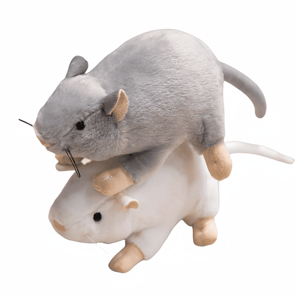 Cute Mouse Stuffed Animal - Mouse Plush Toy - Comfortable Companion - Classic Easter Day Gift -6.7''