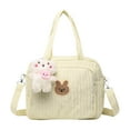 thumbnail image 1 of Cute Multi-Function Diaper Bag Tote - Stylish Nylon Crossbody with Insulated Bottle Pockets and Organization Features, 1 of 2
