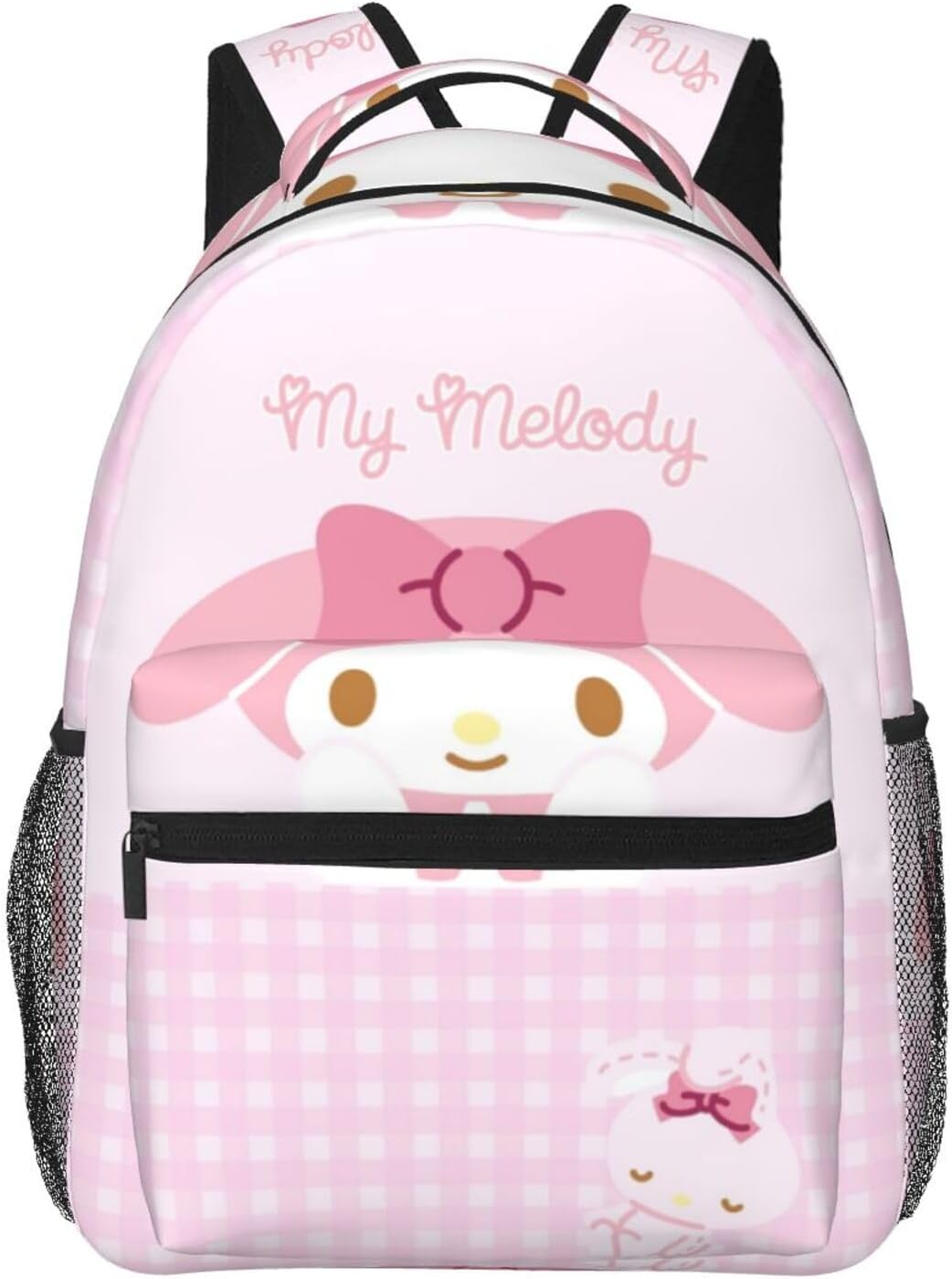 Cute My Melody Bunny Backpack Light weight Laptop Backpack  display picture 1