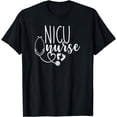 thumbnail image 1 of Cute NICU Nurse Shirt With Baby Feet Design, 1 of 2