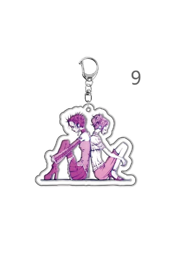 Cute Nana Keychains For Accessories Anime Bag Pendant Key Chain Ring Jewelry Fans Friends Gifts  School Couple Funny Cartoon