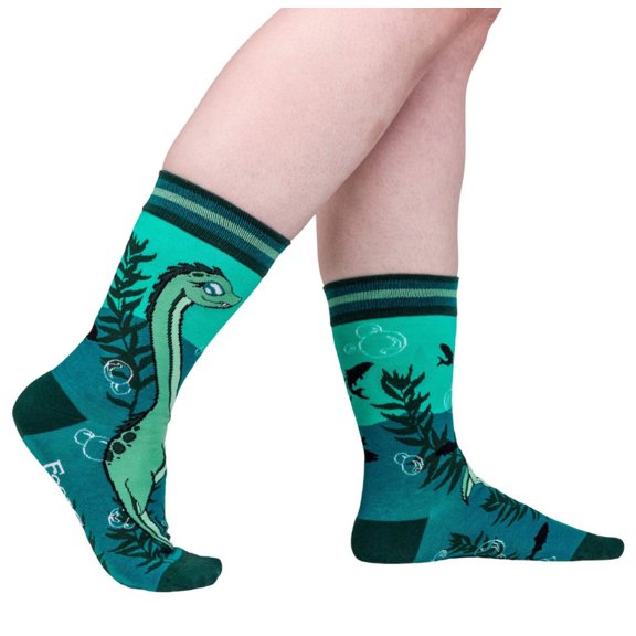 Cute Nessie Crew Socks