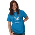 thumbnail image 1 of Cute New York State Bird Floral Women's Graphic T Shirt Tees Brisco Brands S, 1 of 6
