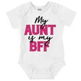 thumbnail image 1 of Cute Niece Aunt BFF Best Auntie Ever Romper Boys or Girls Infant Baby Brisco Brands 24M, 1 of 6