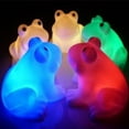 thumbnail image 1 of Cute Night Light, 1PC Energy Magic LED Frog Night Light Lamp Changing Colors Colorful Lamp Gift, 1 of 6